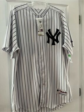 Majestic New York Yankees Pinstripe Authentic Jacoby Ellsbury #22 jersey